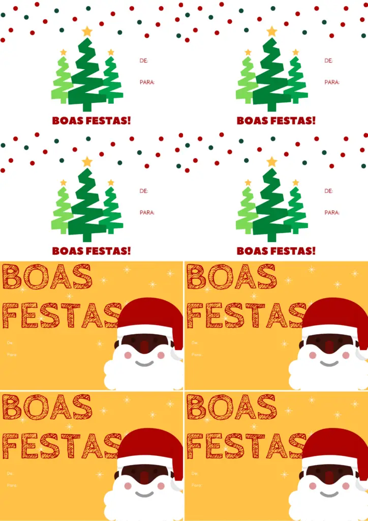 cartões de natal 2020